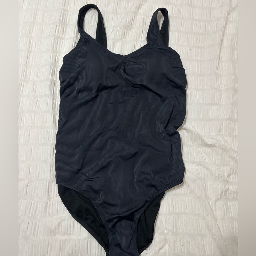 Black Hurley One Piece Swimsuit